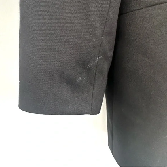 Versace Classic Black Wool Blazer Size 52